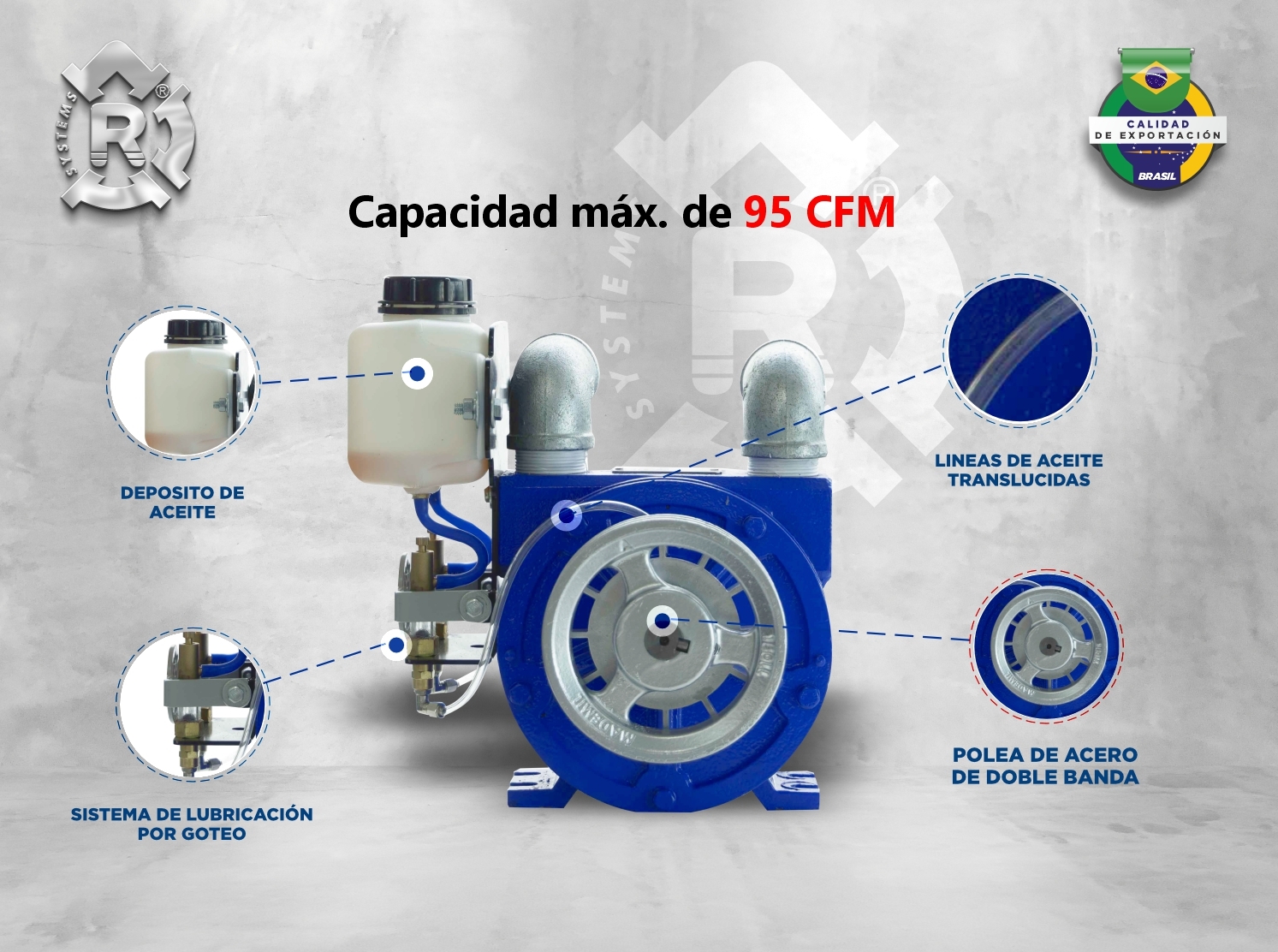 BOMBA RM2 - 95 CFM - Image 2